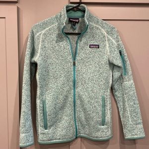 Brand new Patagonia teal Better Sweater Fleece size XS